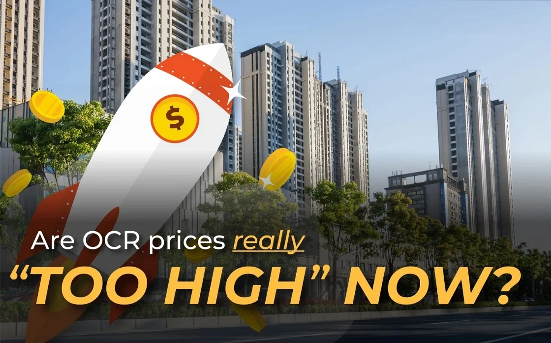 Is OCR property price too high?